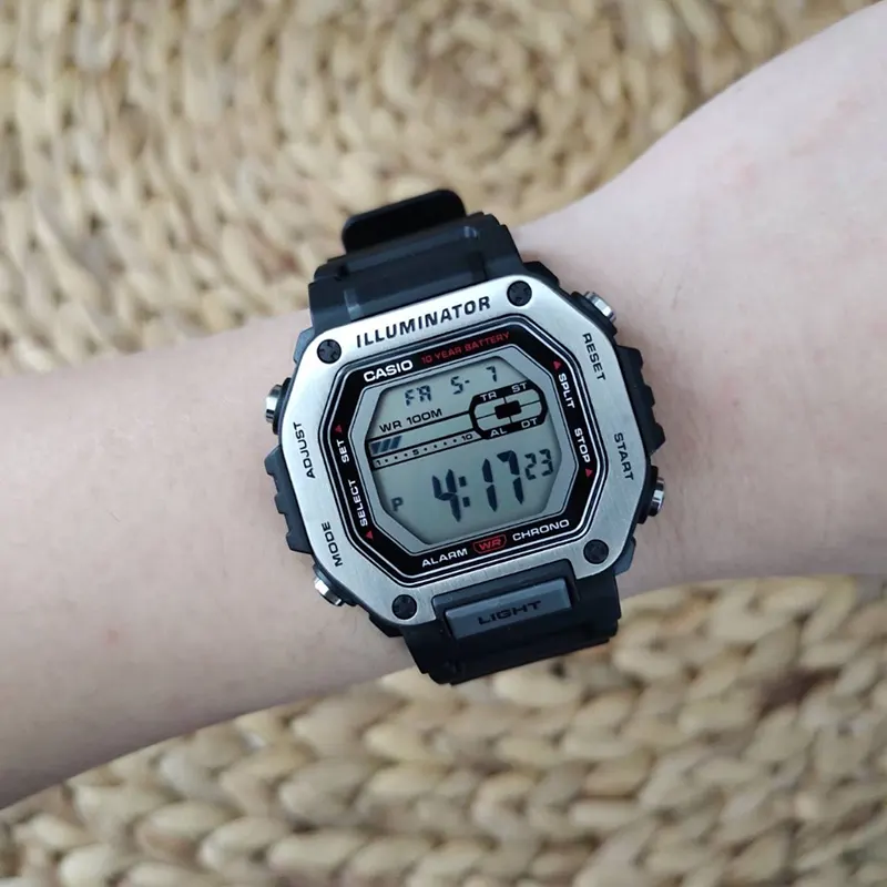 Casio Sports Youth Digital Grey Dial Men's Watch- MWD-110H-1AV